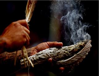 Smudge Ceremony - Archbishop O'Leary High School